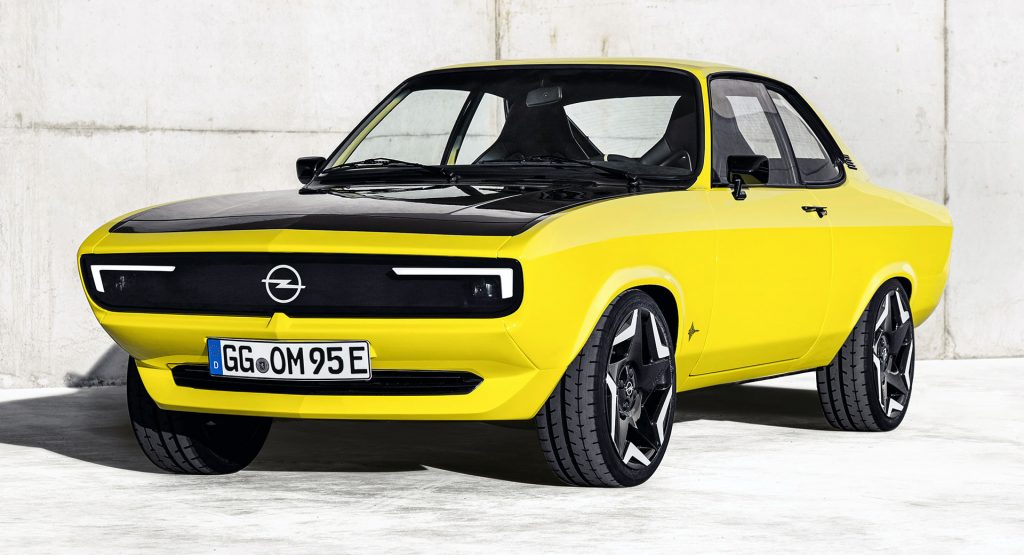  Opel Goes Back To The Future And Brings Us The Manta GSe ElektroMOD Coupe