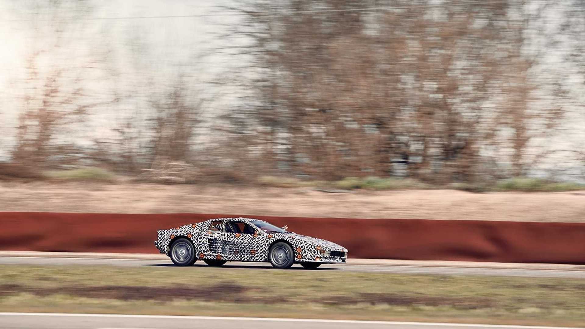 New Ferrari Testarossa Restomod Is Targeting 200 MPH