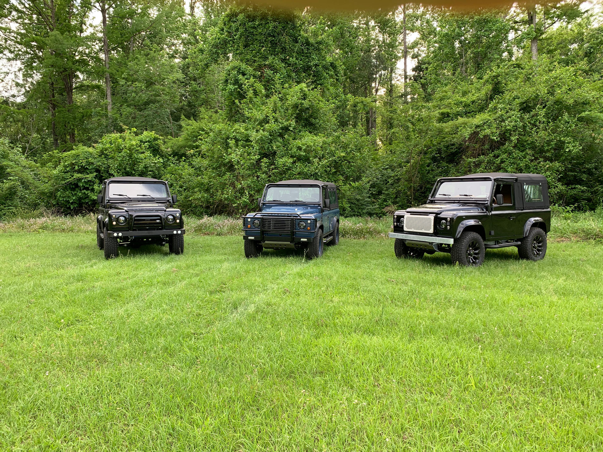 Osprey Unveils Three Wonderful 1997 Land Rover Defender Soft Tops With GM V8