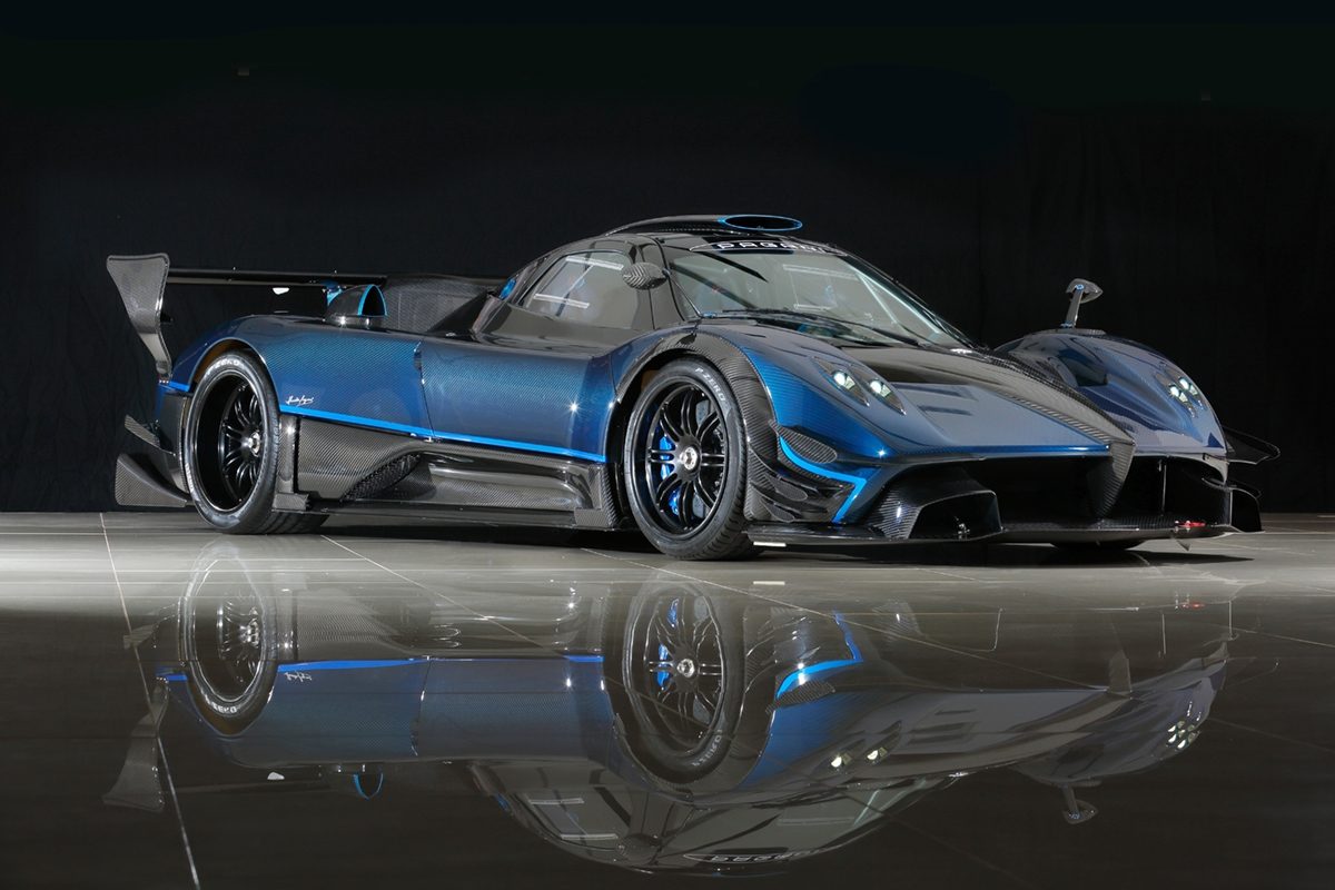 Here’s Your Chance To Own Possibly The Only Blue Carbon Fiber Pagani Zonda Revolucion In Existence