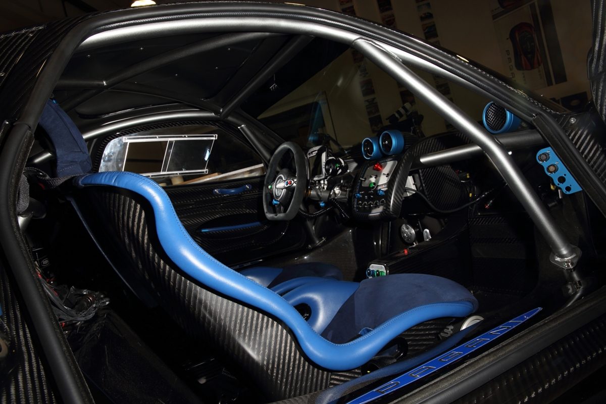 Here’s Your Chance To Own Possibly The Only Blue Carbon Fiber Pagani Zonda Revolucion In Existence