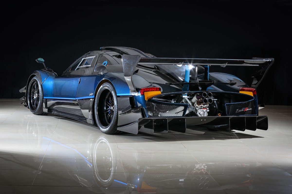 Here’s Your Chance To Own Possibly The Only Blue Carbon Fiber Pagani Zonda Revolucion In Existence