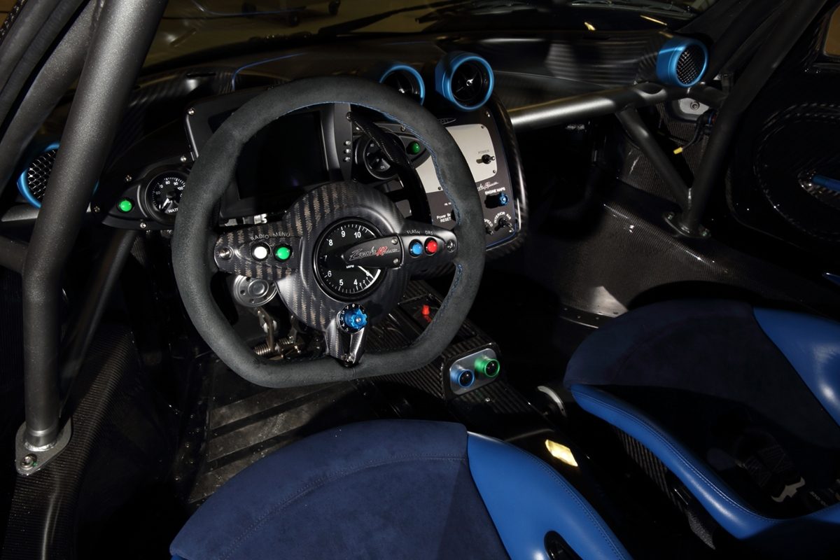 Here’s Your Chance To Own Possibly The Only Blue Carbon Fiber Pagani Zonda Revolucion In Existence