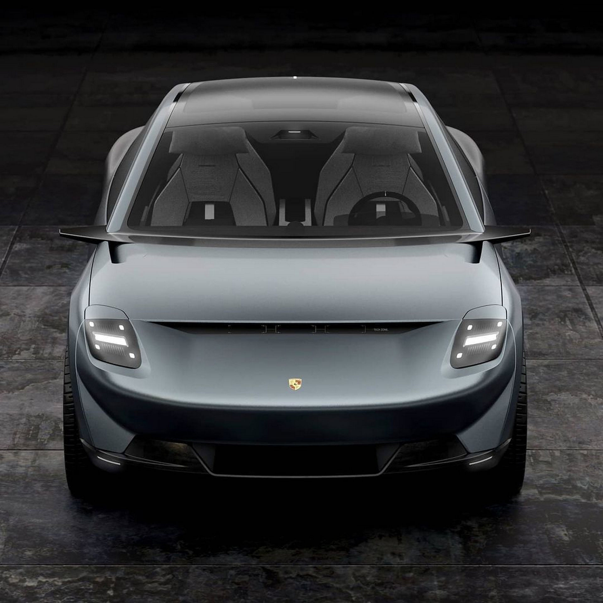 Hey Porsche, What Do Think Of This Designer’s Electric Crossover Sedan Render?