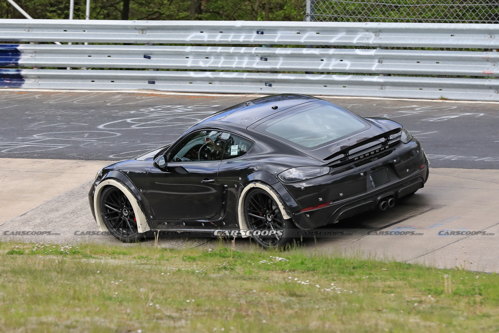 Mystery Widebody Porsche 718 Test Mule Makes Another Appearance