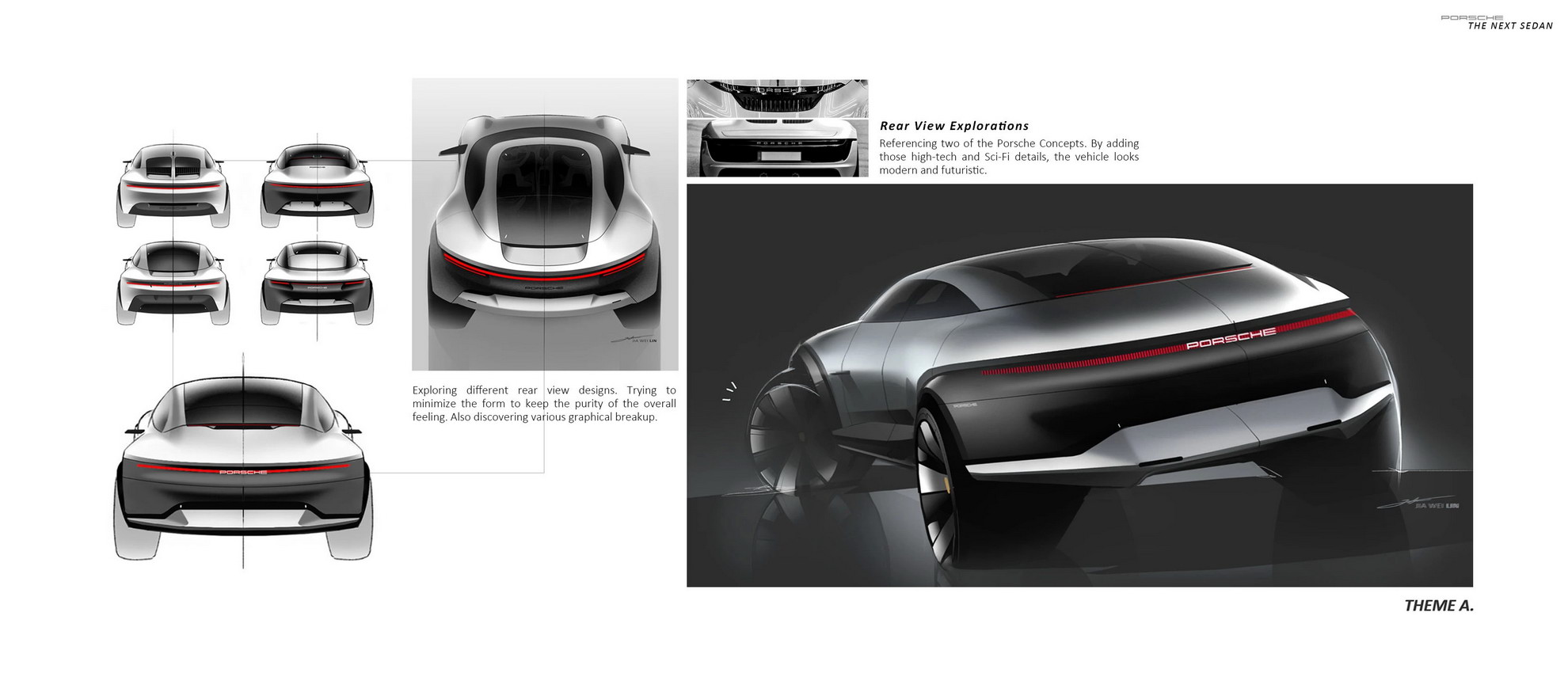 Hey Porsche, What Do Think Of This Designer’s Electric Crossover Sedan Render?