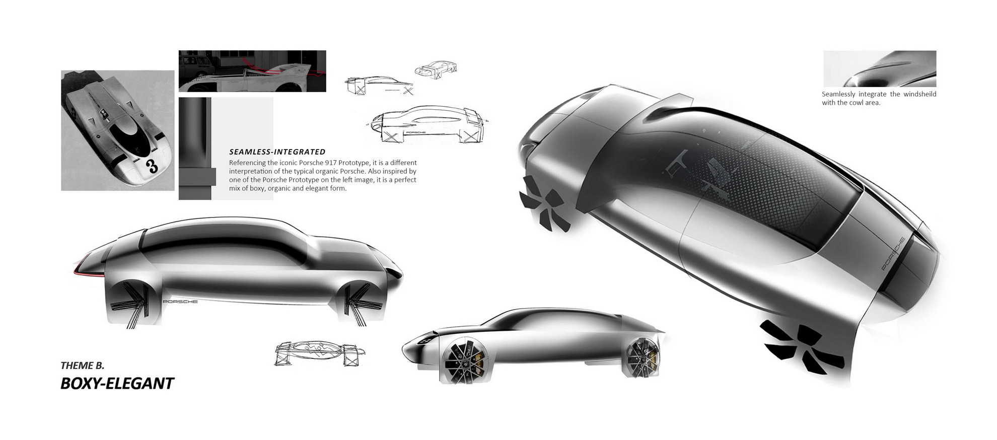 Hey Porsche, What Do Think Of This Designer’s Electric Crossover Sedan Render?