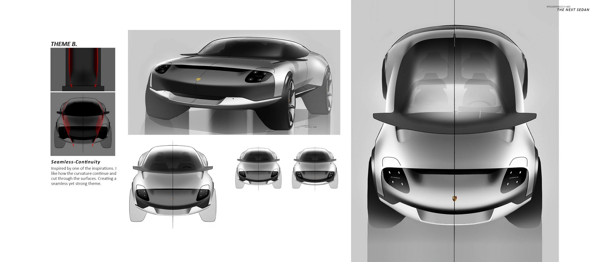 Hey Porsche, What Do Think Of This Designer’s Electric Crossover Sedan Render?