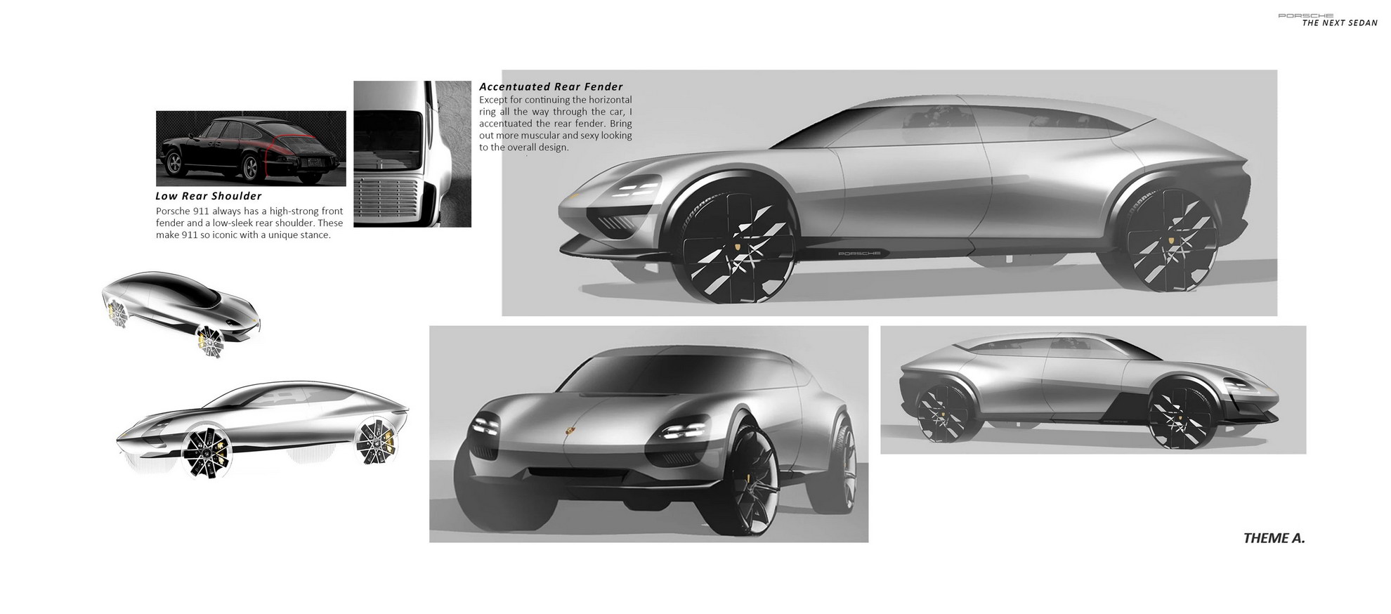 Hey Porsche, What Do Think Of This Designer’s Electric Crossover Sedan Render?