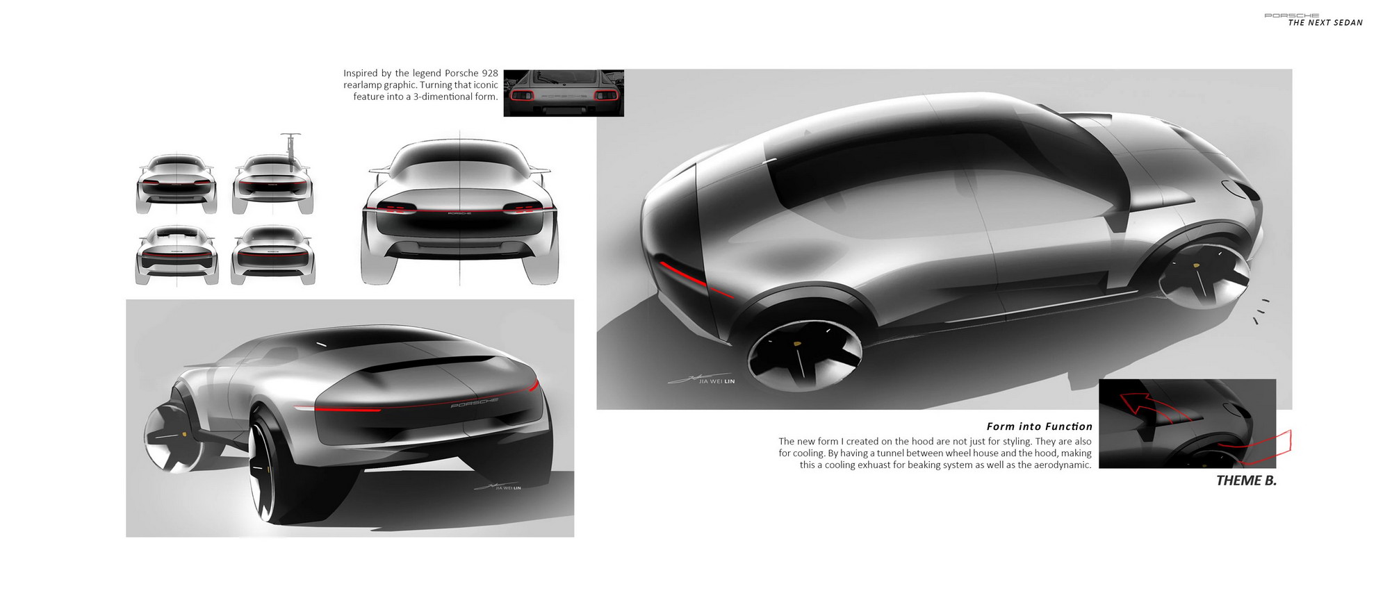 Hey Porsche, What Do Think Of This Designer’s Electric Crossover Sedan Render?