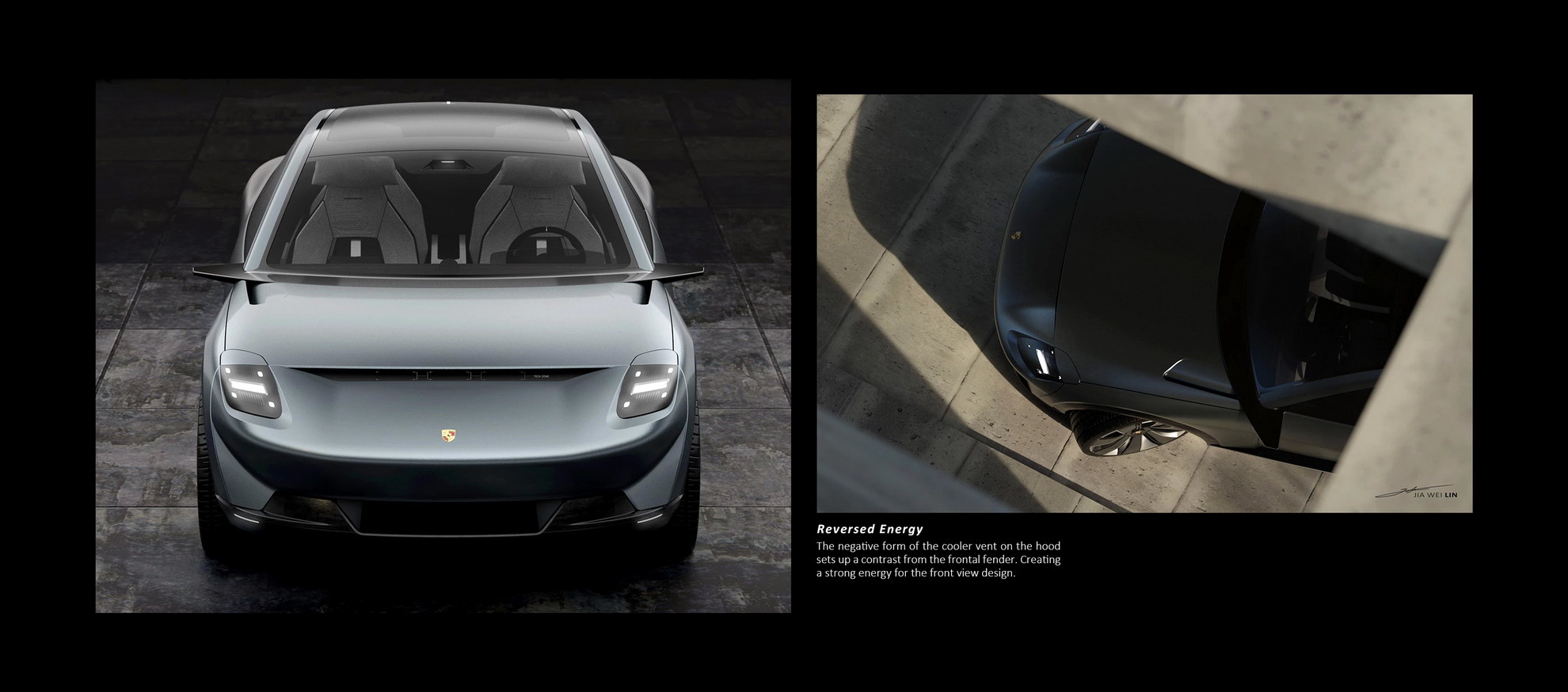 Hey Porsche, What Do Think Of This Designer’s Electric Crossover Sedan Render?