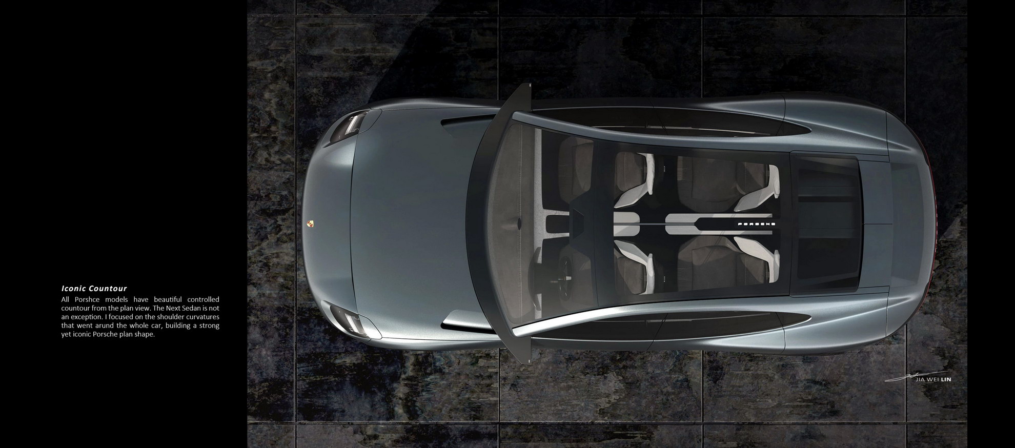 Hey Porsche, What Do Think Of This Designer’s Electric Crossover Sedan Render?