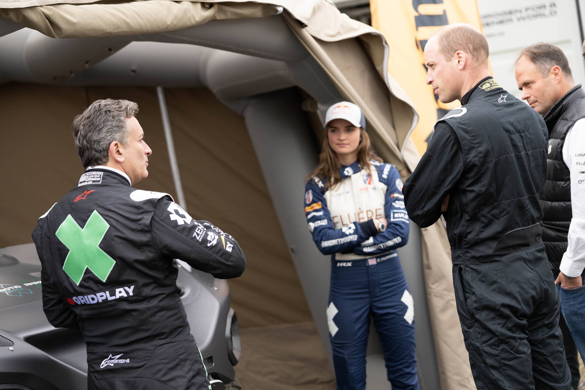 Prince Williams Gets Behind The Wheel Of Extreme E Off-Roader In Scotland