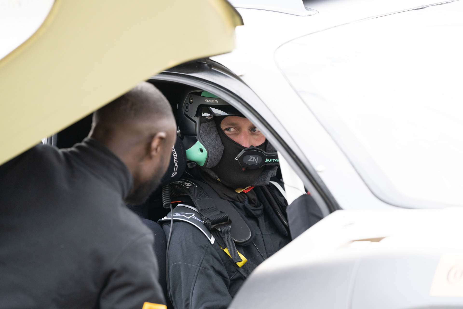 Prince Williams Gets Behind The Wheel Of Extreme E Off-Roader In Scotland