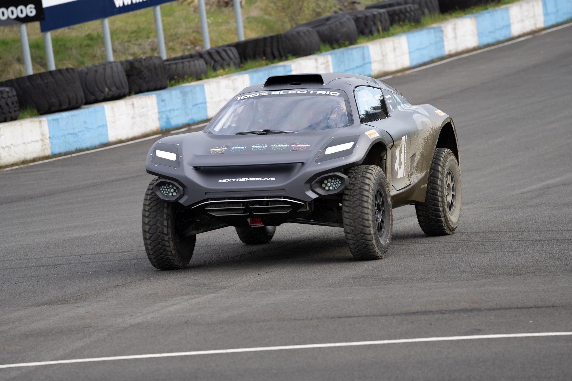 Prince Williams Gets Behind The Wheel Of Extreme E Off-Roader In Scotland