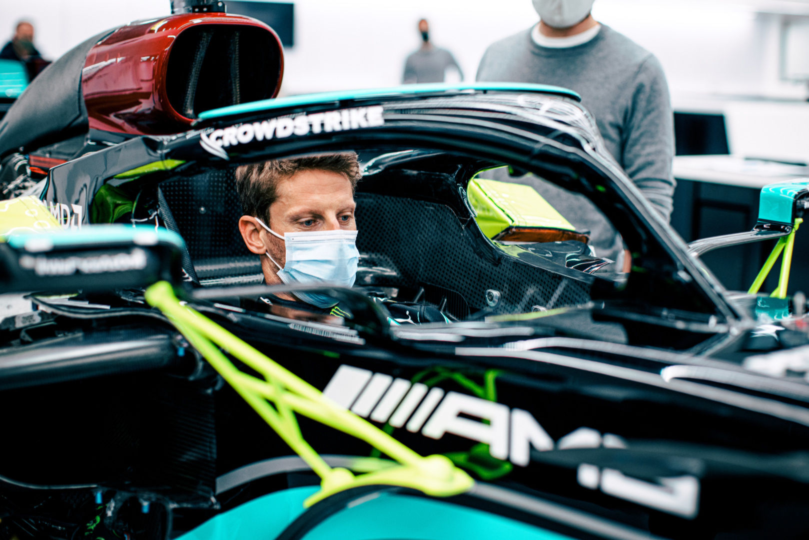 Romain Grosjean Will Drive Lewis Hamilton’s Title-Winning 2019 Mercedes In June