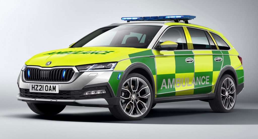  Skoda Octavia Scout Returns To The UK, But Is Reserved For Emergency Services