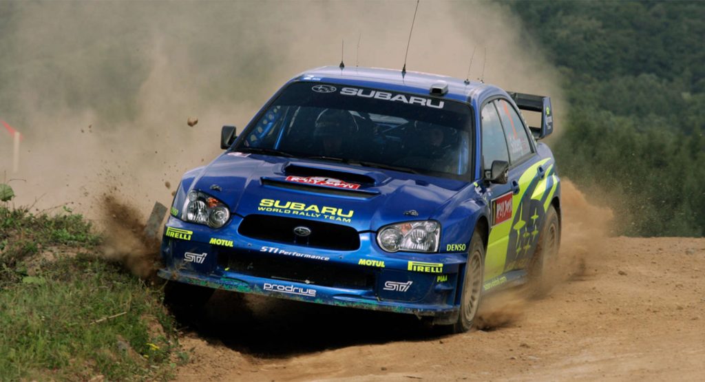  Ex-Petter Solberg Subaru Impreza WRC Car Goes Under The Hammer