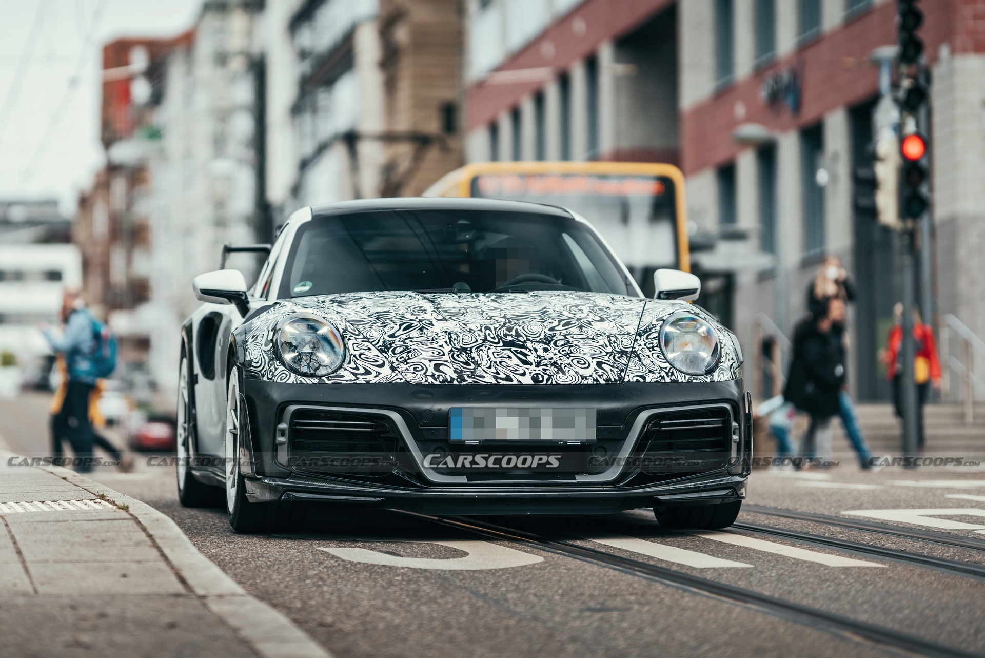 TechArt Scooped Testing The Latest 992 Turbo S-Based GTstreetR
