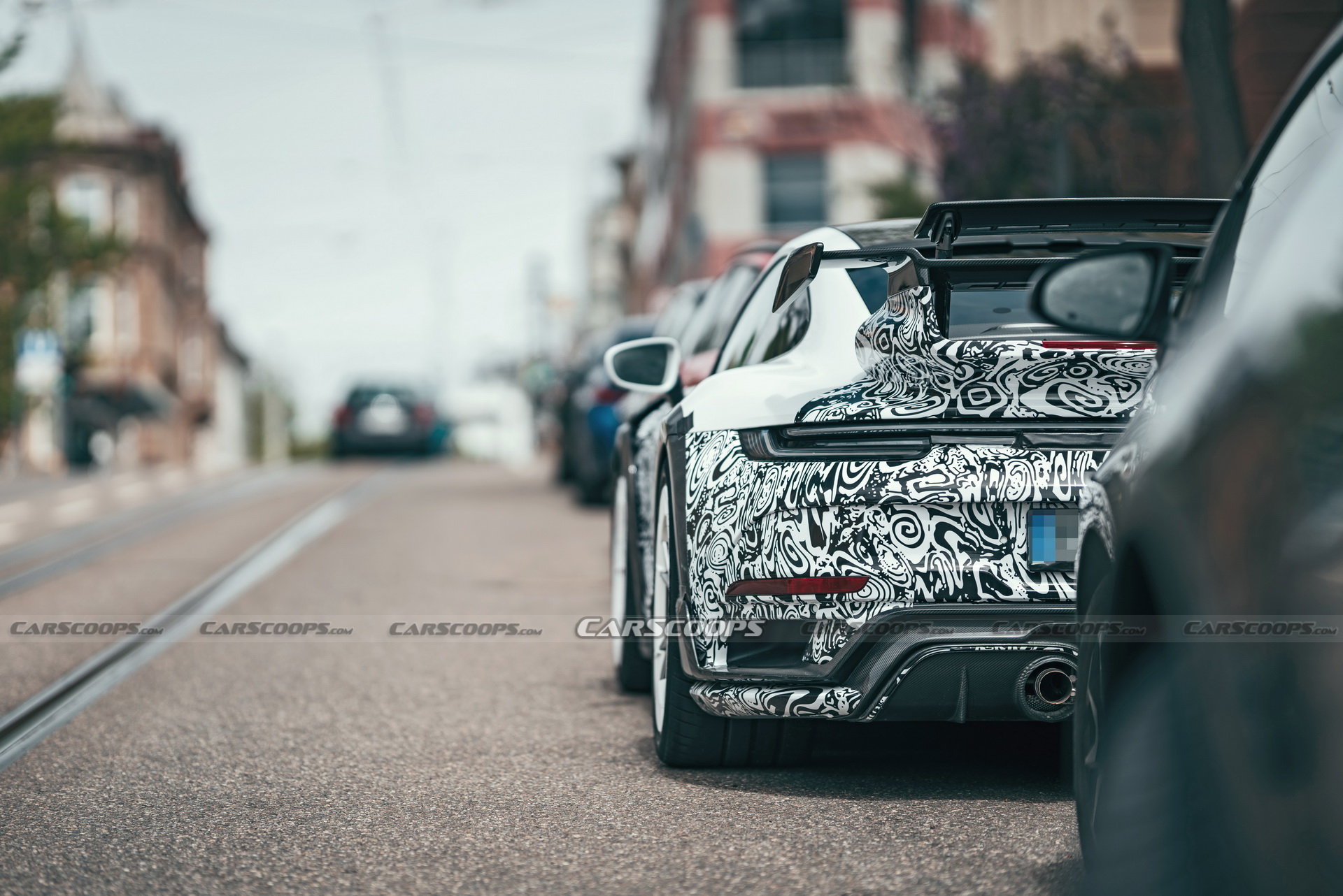 TechArt Scooped Testing The Latest 992 Turbo S-Based GTstreetR