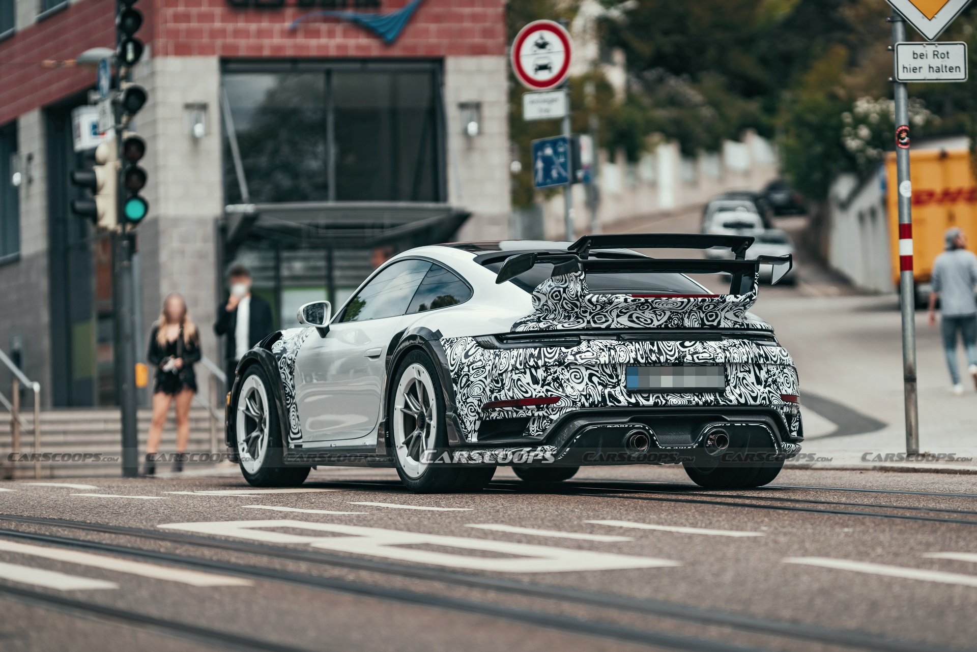 TechArt Scooped Testing The Latest 992 Turbo S-Based GTstreetR