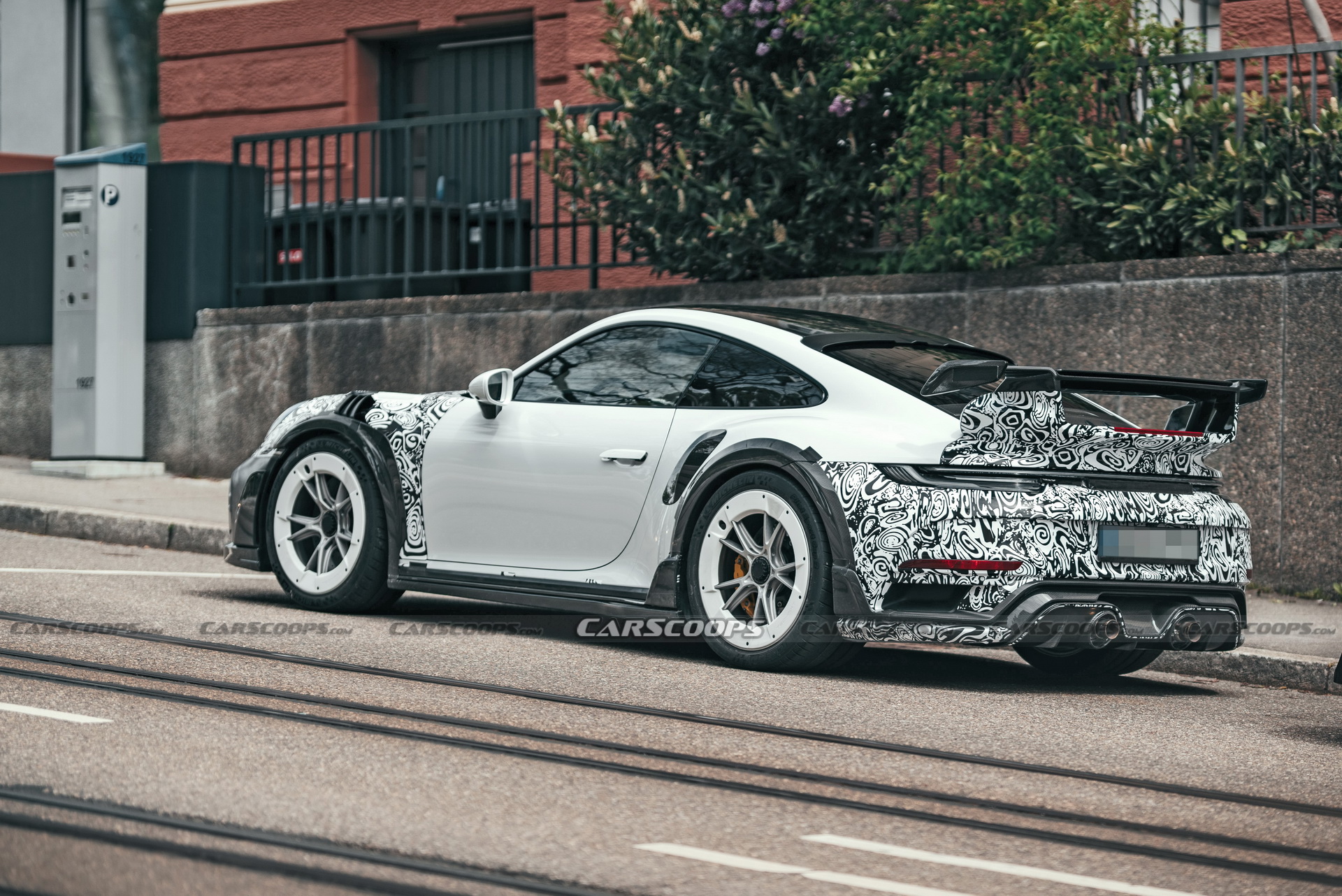 TechArt Scooped Testing The Latest 992 Turbo S-Based GTstreetR
