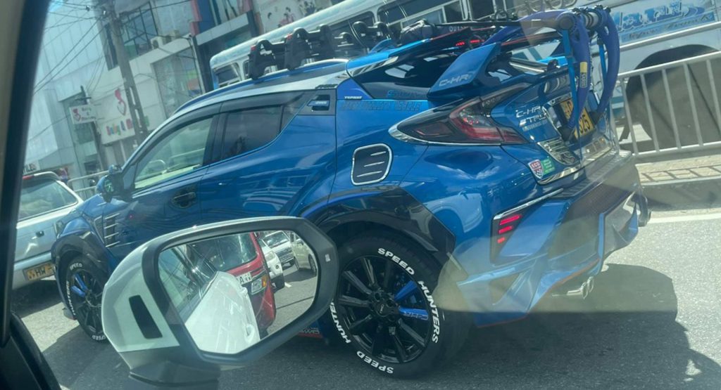 This Toyota C-HR Wants Some Extra Downforce, But We Doubt It Gets It