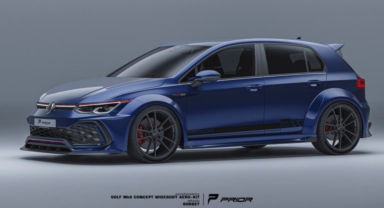 Would A Wild Widebody Kit For The 2022 VW Golf GTI Mk8 Interest You ...
