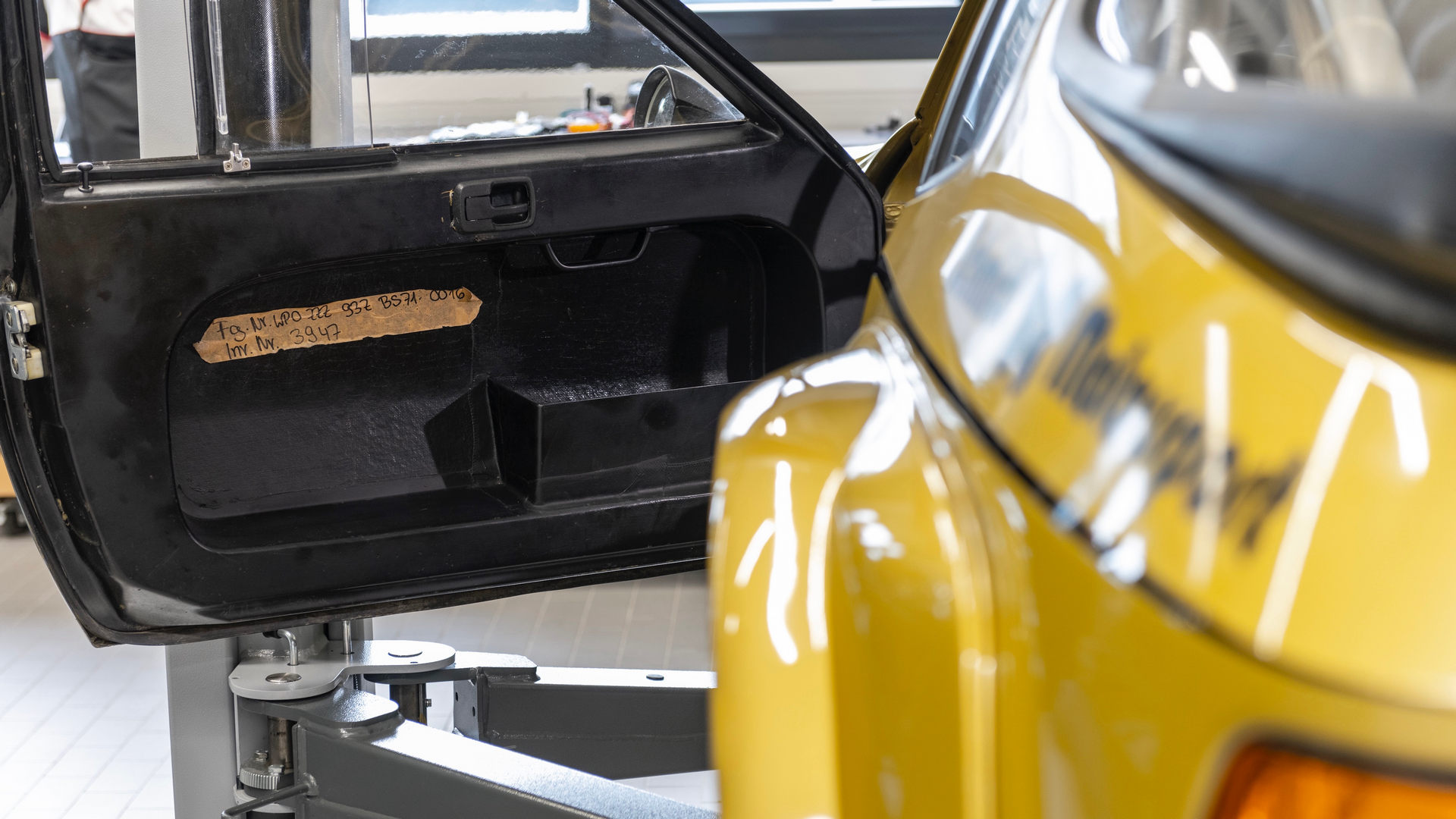 Porsche Restores Walter Röhrl’s Black And Gold 924 Carrera GTS Rally Car