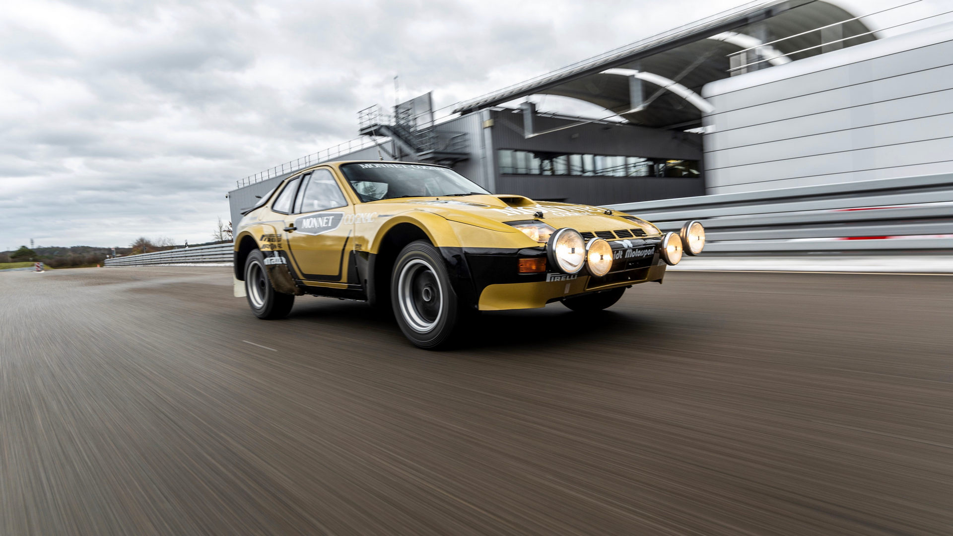 Porsche Restores Walter Röhrl’s Black And Gold 924 Carrera GTS Rally Car
