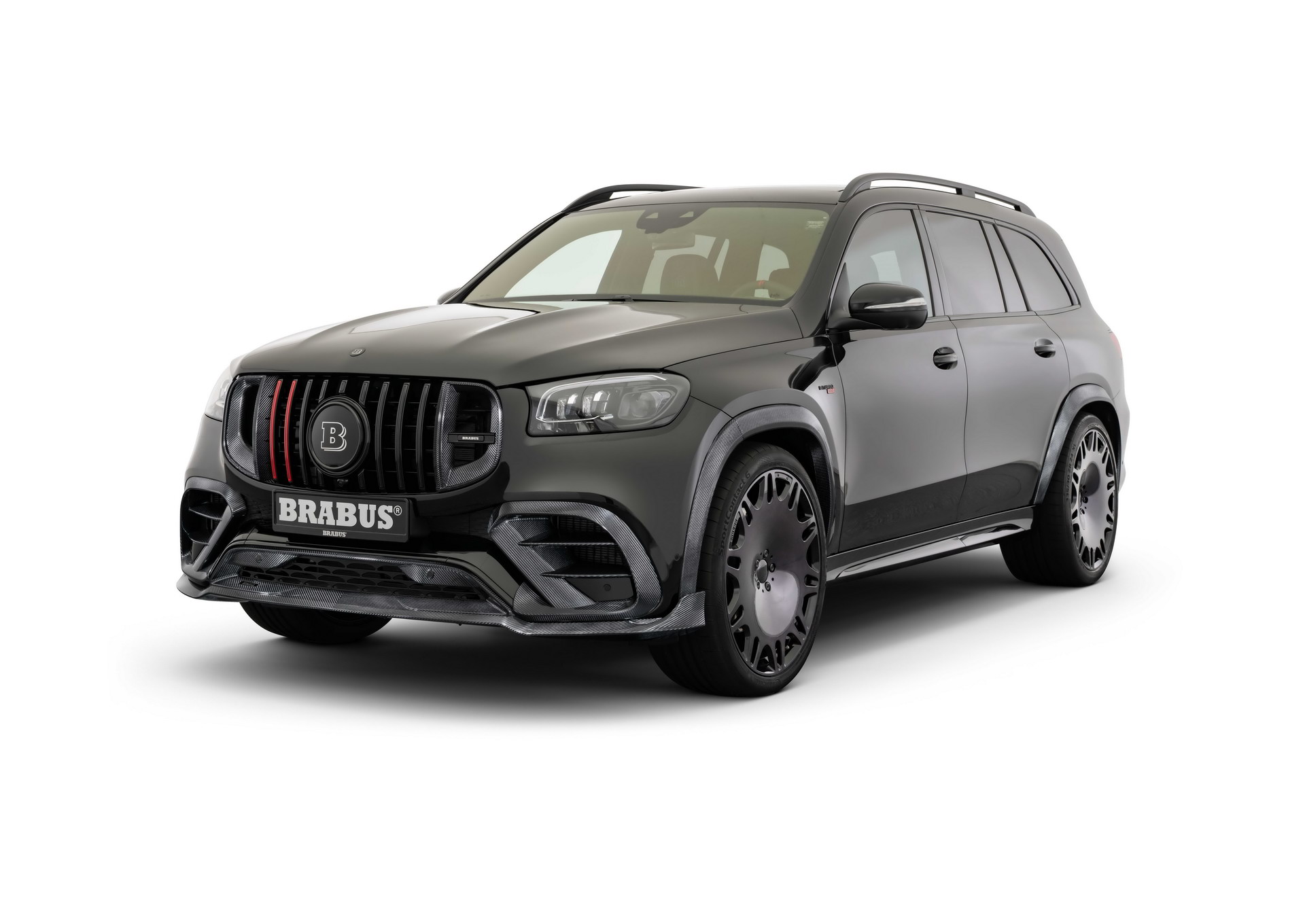 Brabus Puts Mercedes-AMG GLS 63 Into A Nightclub Bouncer Suit