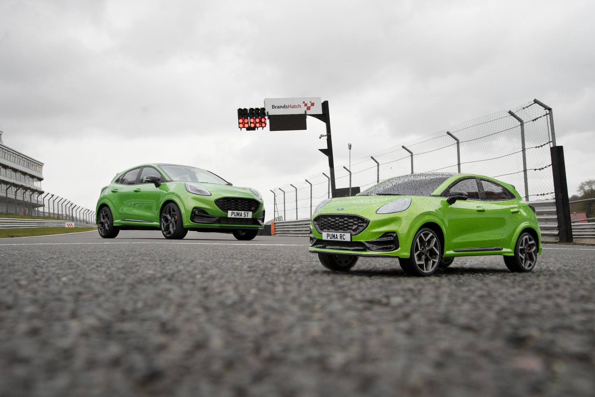 Can A 1:10 Ford Puma ST RC Model Beat The Real Thing On The Track?