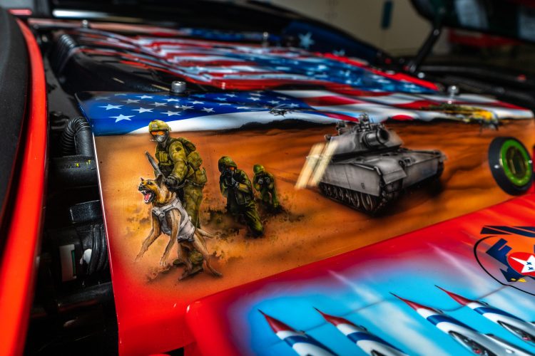 Customized 2016 Chevy Corvette Z06 Honors Our Troops