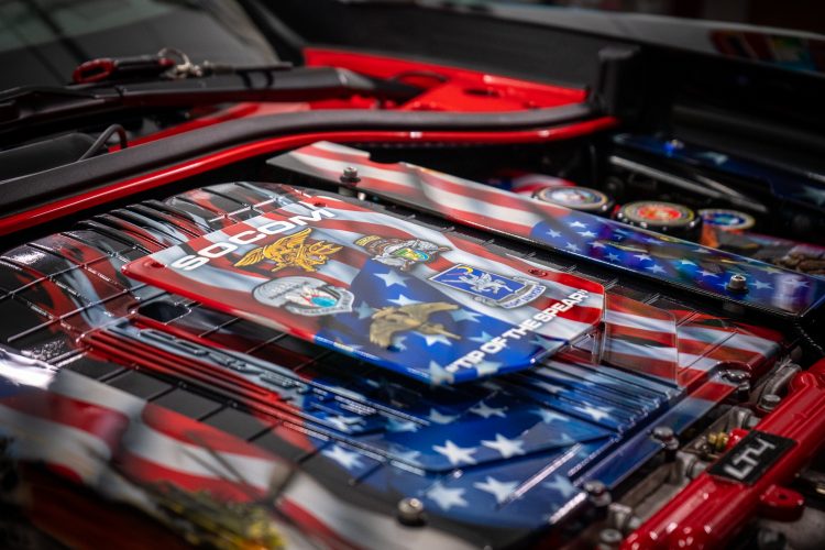 Customized 2016 Chevy Corvette Z06 Honors Our Troops