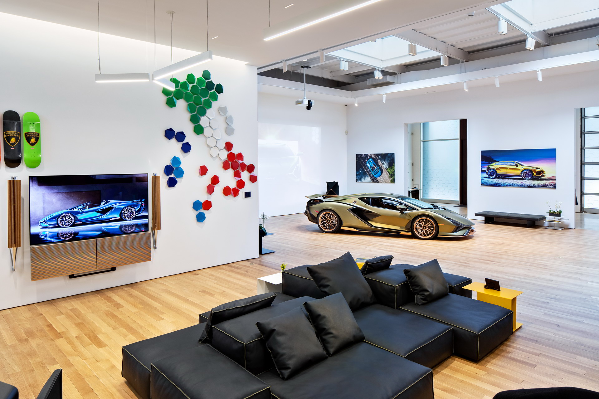 Lamborghini Opens NYC Private VIP Lounge, Celebrates Local Debut Of The Huracan STO