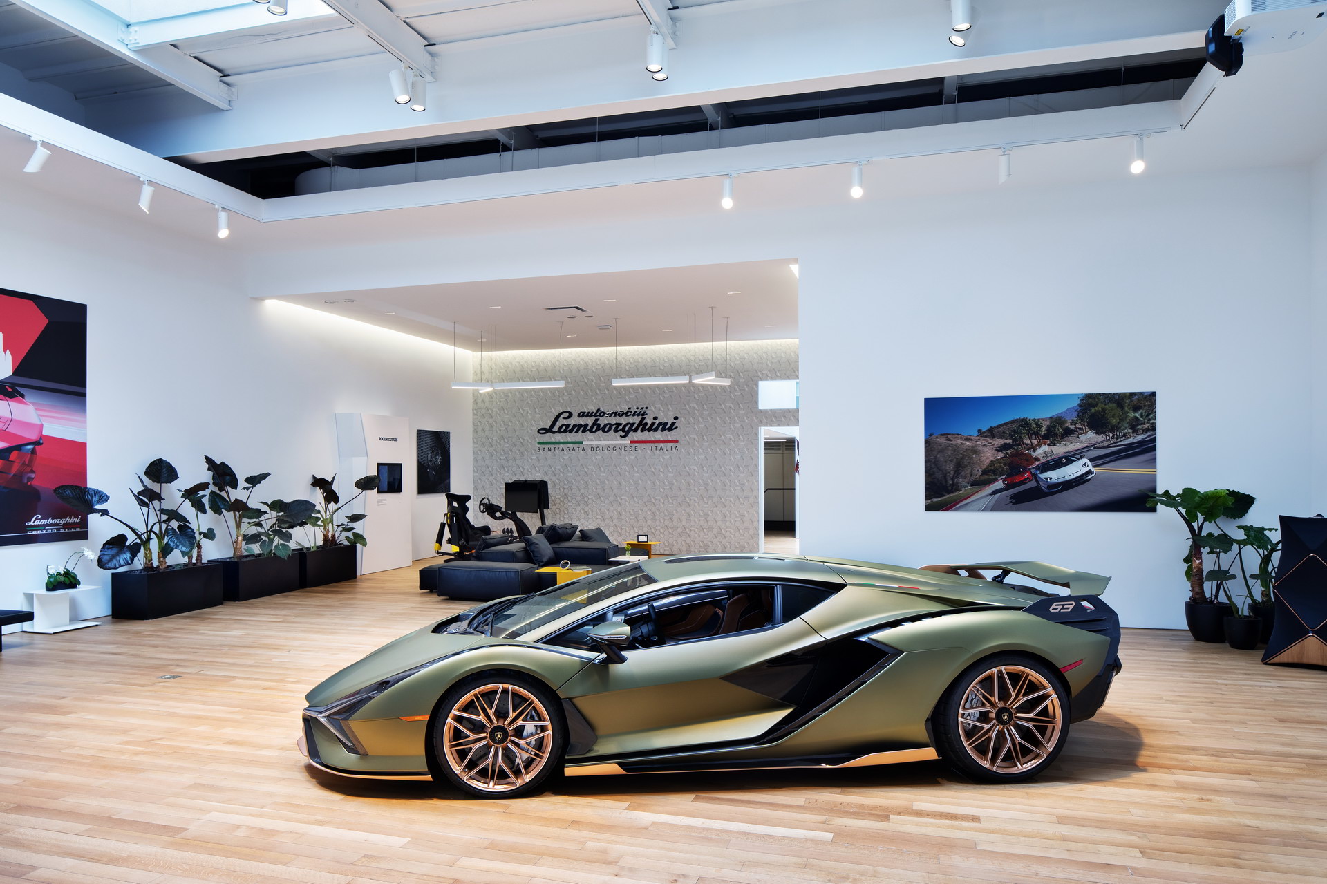 Lamborghini Opens NYC Private VIP Lounge, Celebrates Local Debut Of The Huracan STO
