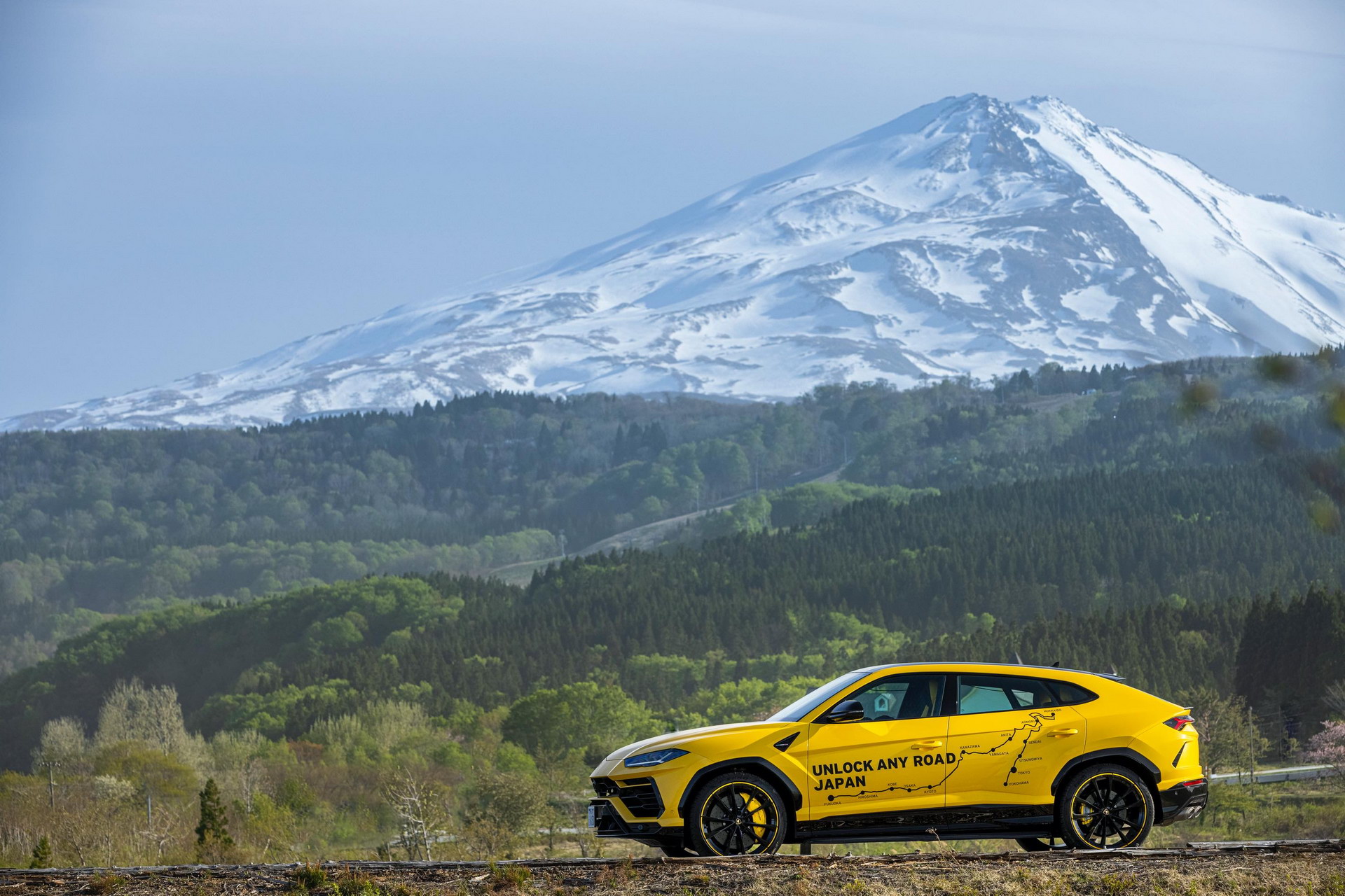 Lamborghini Urus Completes A 4,000-Mile Trip Across Japan