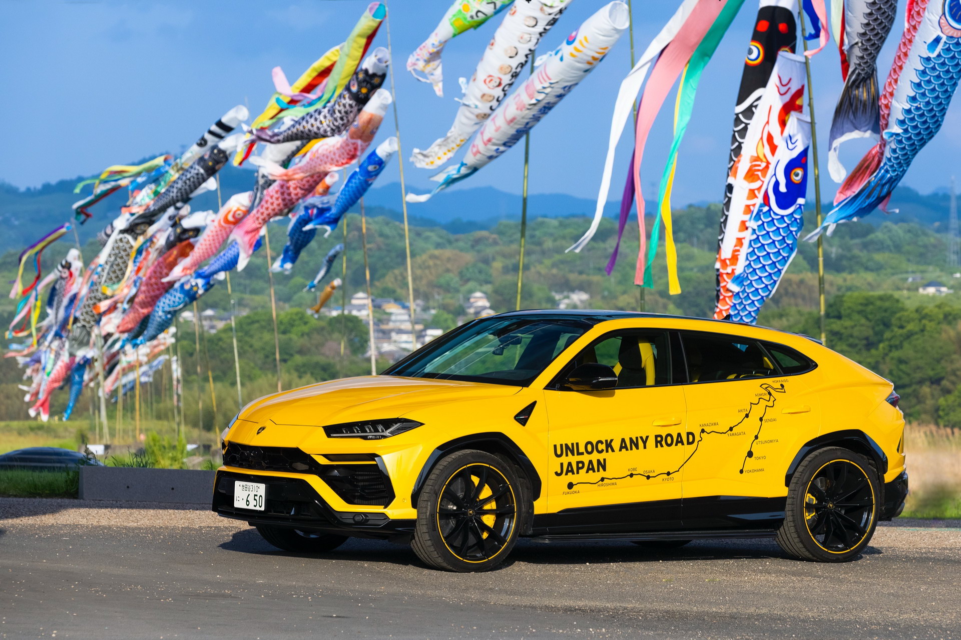Lamborghini Urus Completes A 4,000-Mile Trip Across Japan