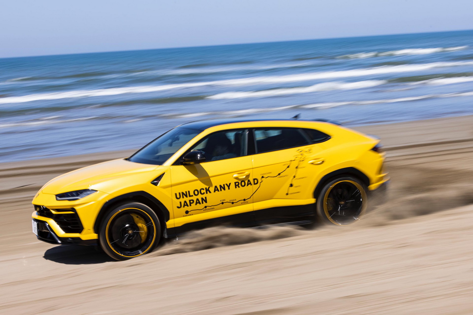 Lamborghini Urus Completes A 4,000-Mile Trip Across Japan