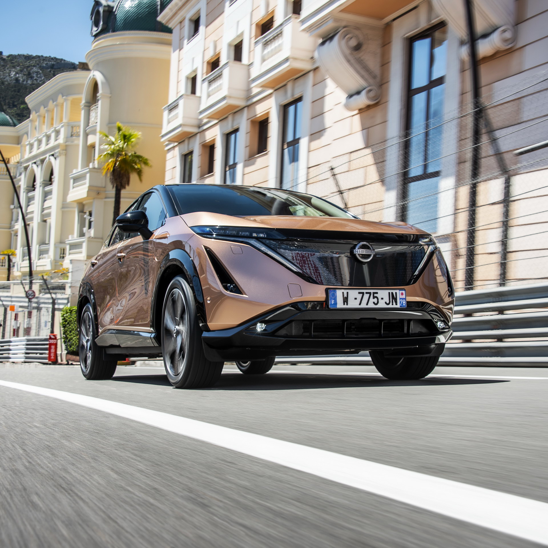 New Nissan Ariya Laps The Monaco Circuit For Its Public Premiere