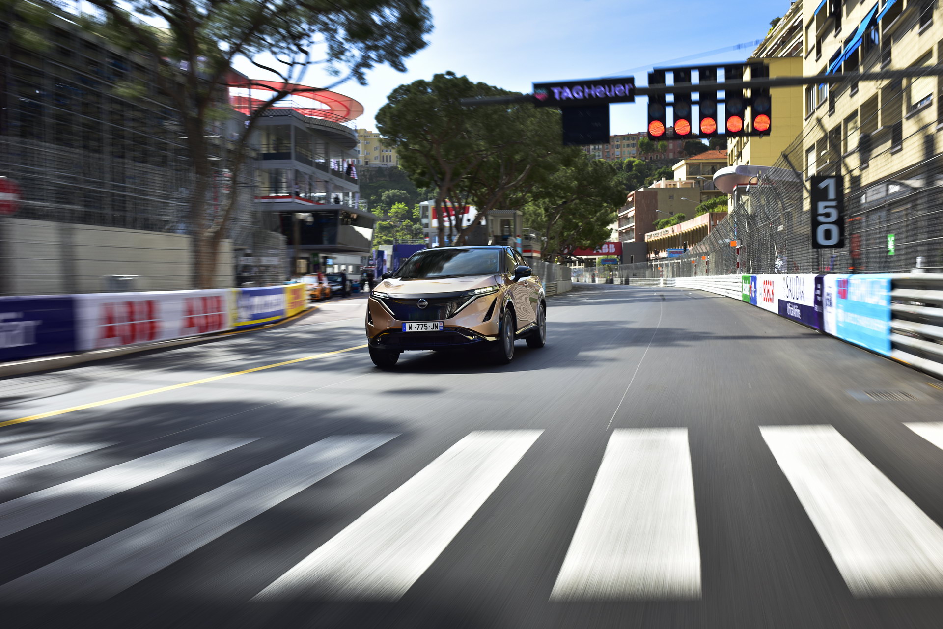 New Nissan Ariya Laps The Monaco Circuit For Its Public Premiere
