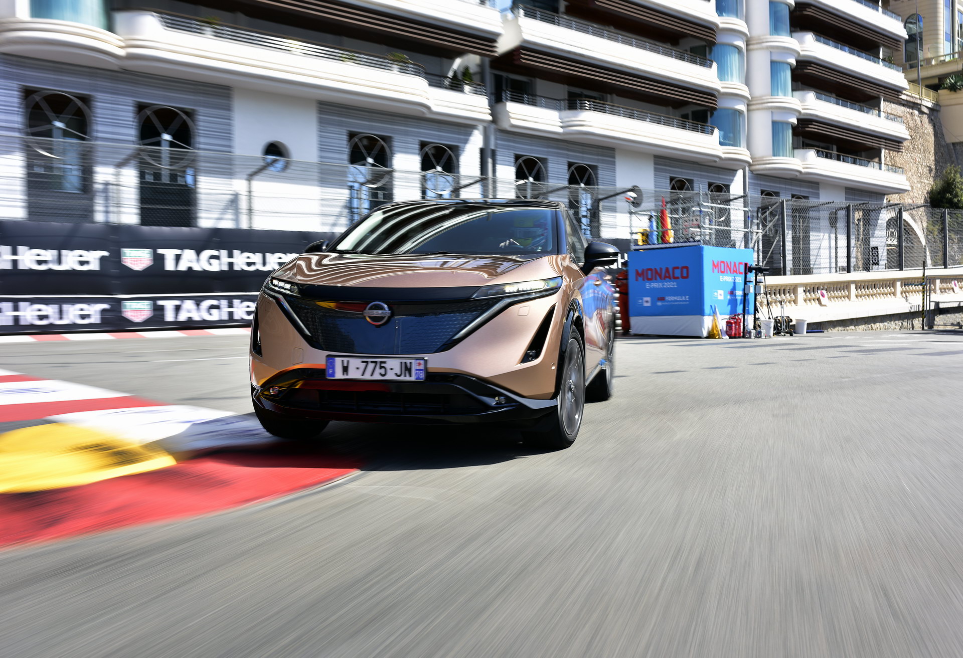 New Nissan Ariya Laps The Monaco Circuit For Its Public Premiere