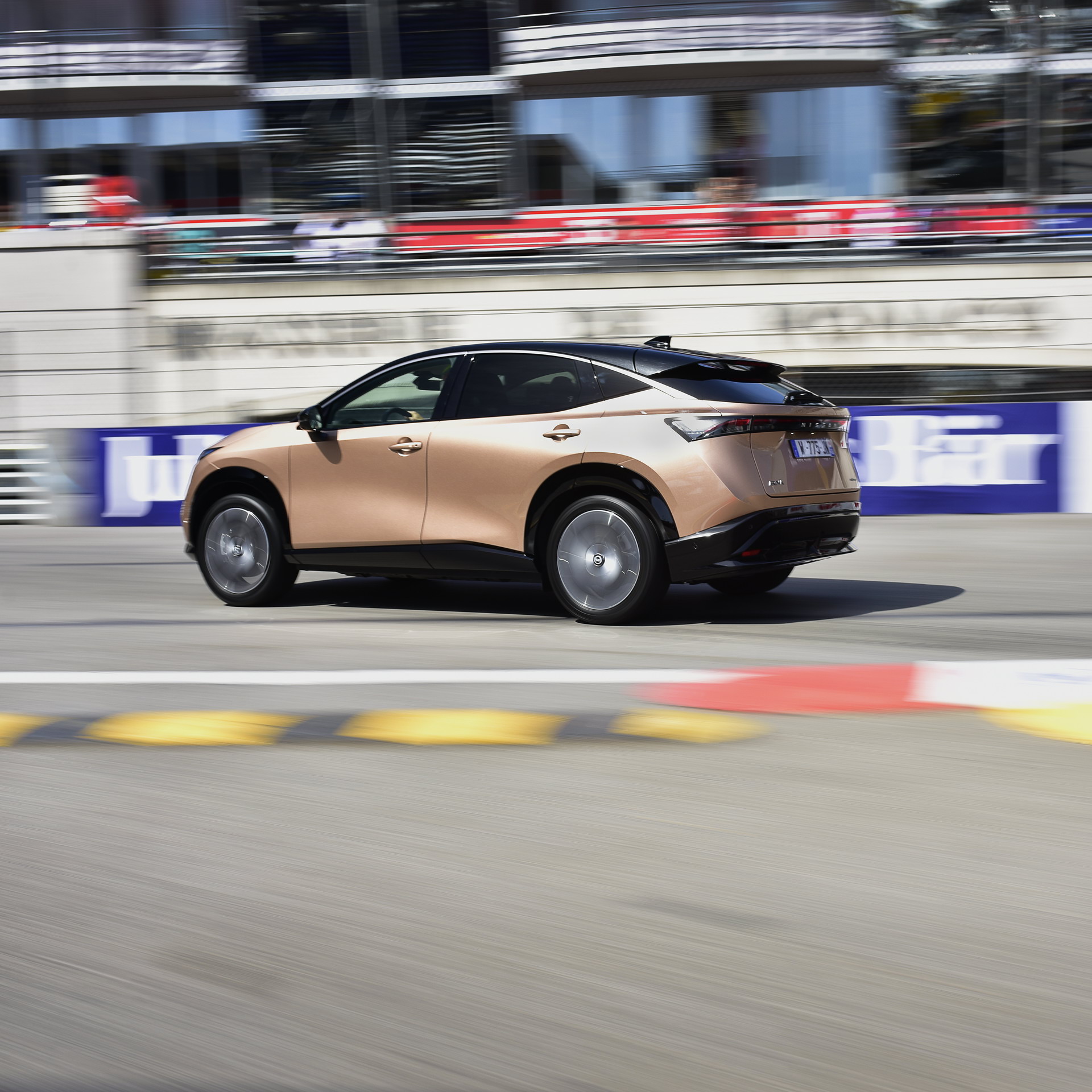 New Nissan Ariya Laps The Monaco Circuit For Its Public Premiere