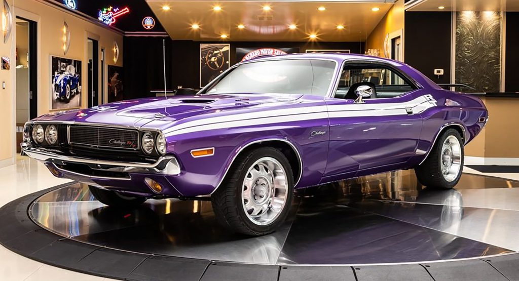 At $90,000, Will This 1970 Dodge Challenger Restomod Have You Going Plum Crazy?