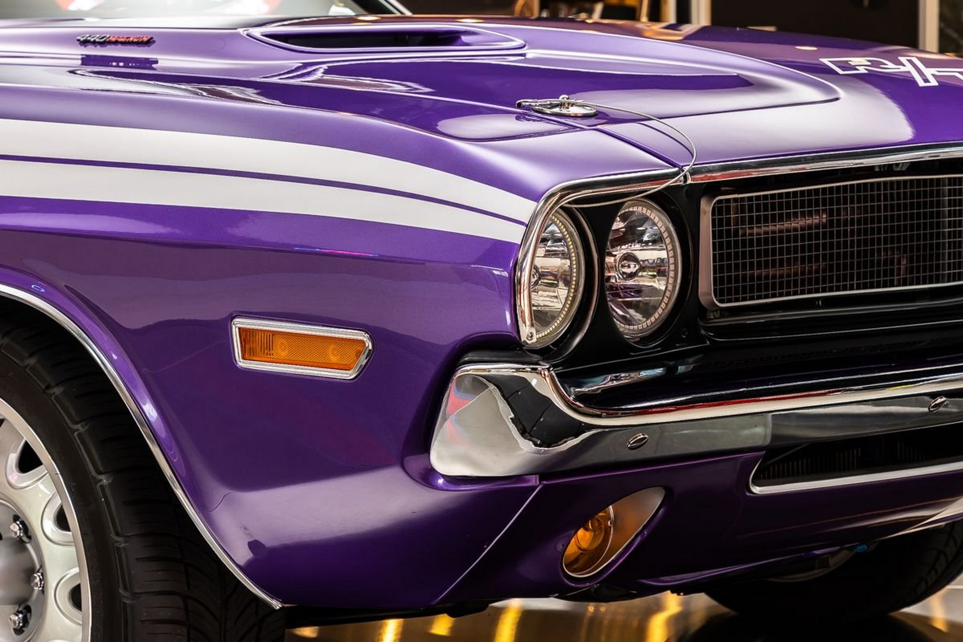 At $90,000, Will This 1970 Dodge Challenger Restomod Have You Going Plum Crazy?