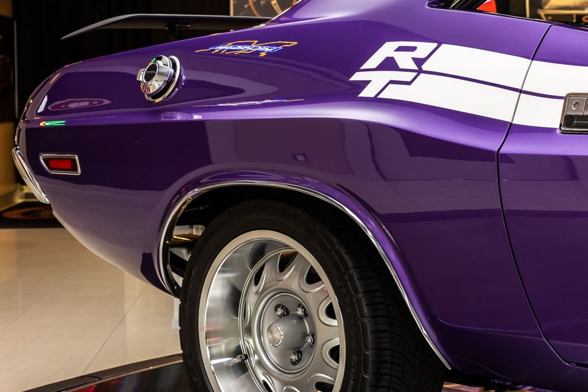 At $90,000, Will This 1970 Dodge Challenger Restomod Have You Going Plum Crazy?