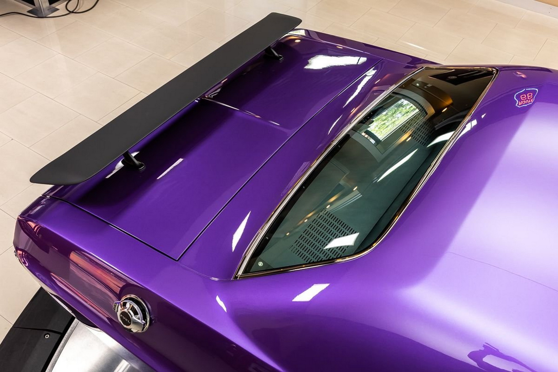 At $90,000, Will This 1970 Dodge Challenger Restomod Have You Going Plum Crazy?