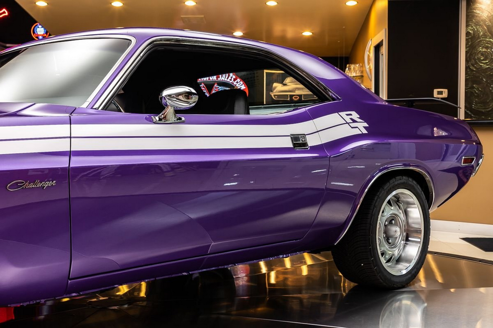At $90,000, Will This 1970 Dodge Challenger Restomod Have You Going Plum Crazy?
