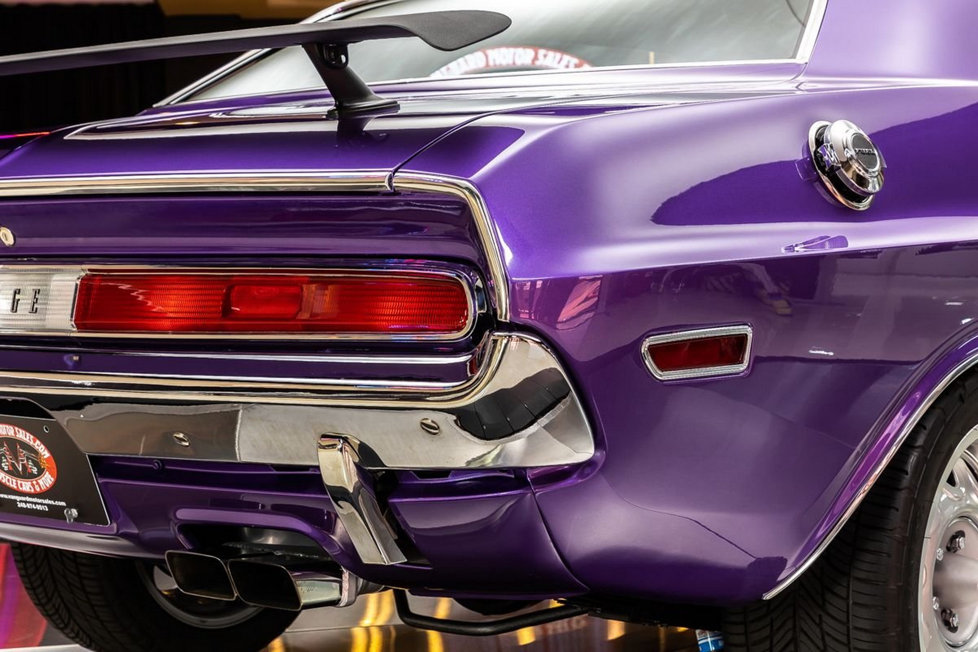 At $90,000, Will This 1970 Dodge Challenger Restomod Have You Going Plum Crazy?