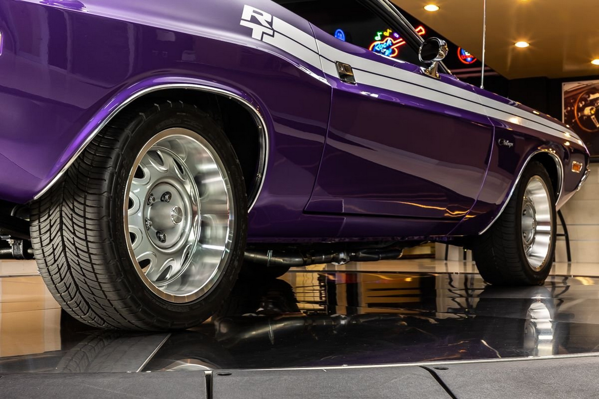 At $90,000, Will This 1970 Dodge Challenger Restomod Have You Going Plum Crazy?